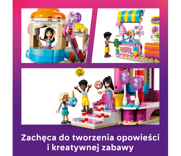 LEGO FRIENDS 42700 Cukierkowo-babeczkowy diabelski młyn - 1529778 - zdjęcie 6